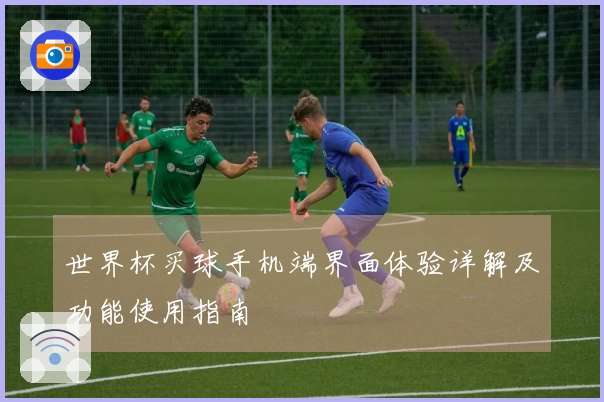 世界杯买球手机端界面体验详解及功能使用指南